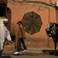 paredes de Marrakech