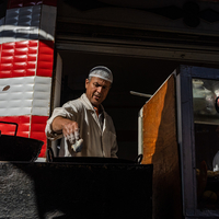 In the streets of Marrakech