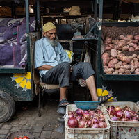 In the streets of Marrakech