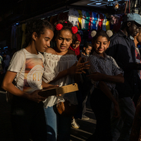 In the streets of Marrakech