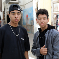 Portraits de lycéens au Lycée Mohamed 5 d'Essaouira