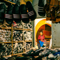together in the souk