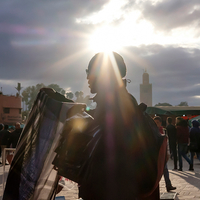 The crowd of Marrakech