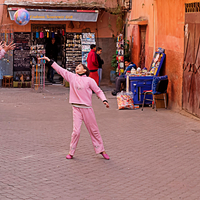 The crowd of Marrakech