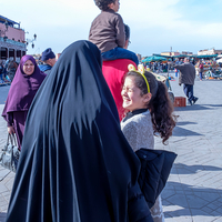 The crowd of Marrakech