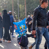 The crowd of Marrakech