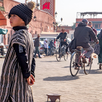 The crowd of Marrakech